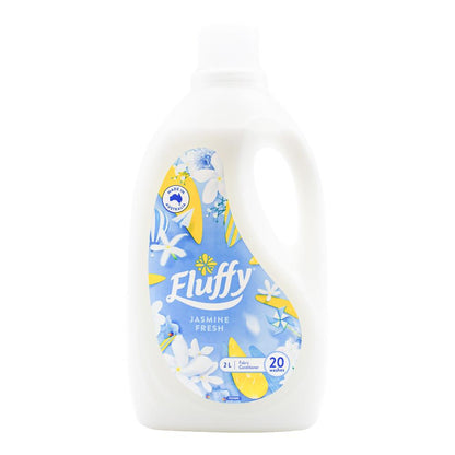 Fluffy Jasmine Fresh Fabric Softener Conditioner 2L image 6