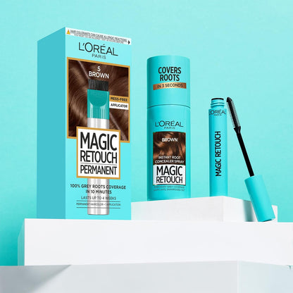 Loreal Paris Magic Retouch Permanent 6 Light Brown image 8