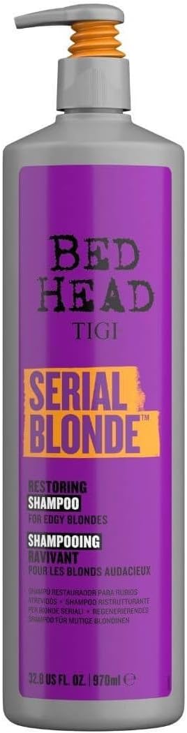 TIGI Bed Head Serial Blonde Purple Toning Shampoo 970ml