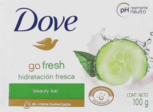 Dove Refreshing Beauty Cream Bar Soap with Cucumber and Green Tea Scent, 90g image 2