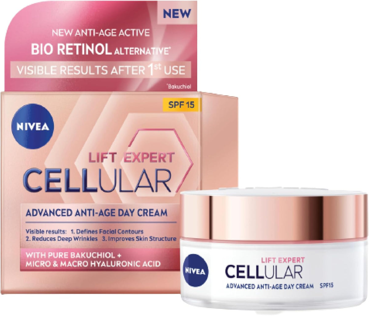 NIVEA Cellular Lift Expert Advanced Anti-Age Day Cream SPF 15 50ml image 2