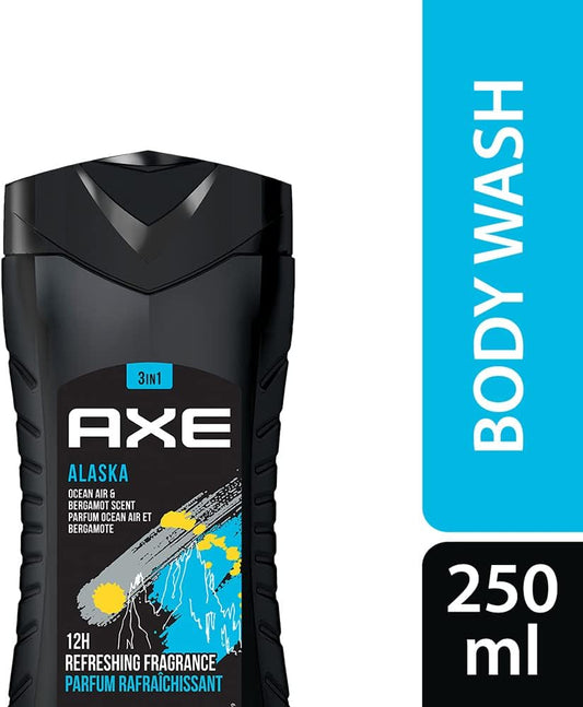 AXE Alaska 3-in-1 Body, Face & Hair Wash for Men, 250ml image 2