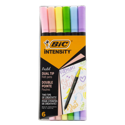 BIC Intensity Dual Tip Felt Pens 6-Pack image 3