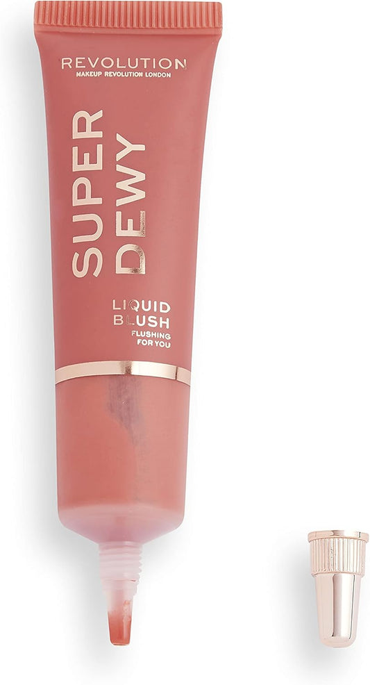 Revolution Superdewy Liquid Blush - Flushing For You