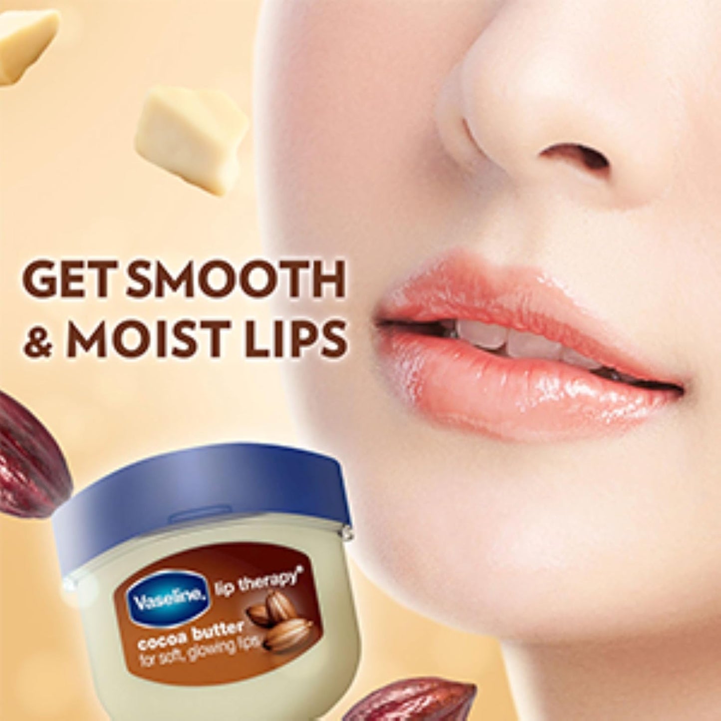 Vaseline Lip Therapy Cocoa Butter Lip Balm 7g image 3