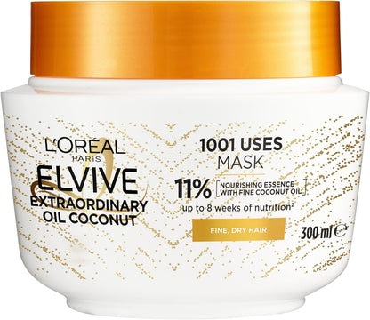 L'Oréal Paris Elvive Extraordinary Oil Coconut Hair Mask 300ml