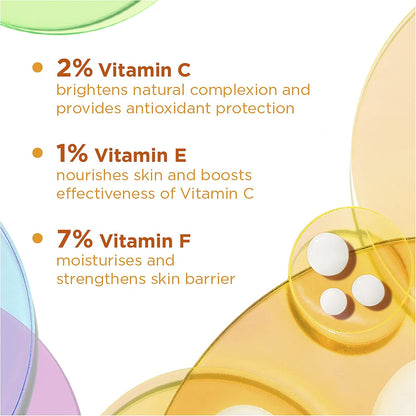 Simple Booster Serum 10% Vitamin C+E+F For Youthful, Glowing Skin 30mL image 4