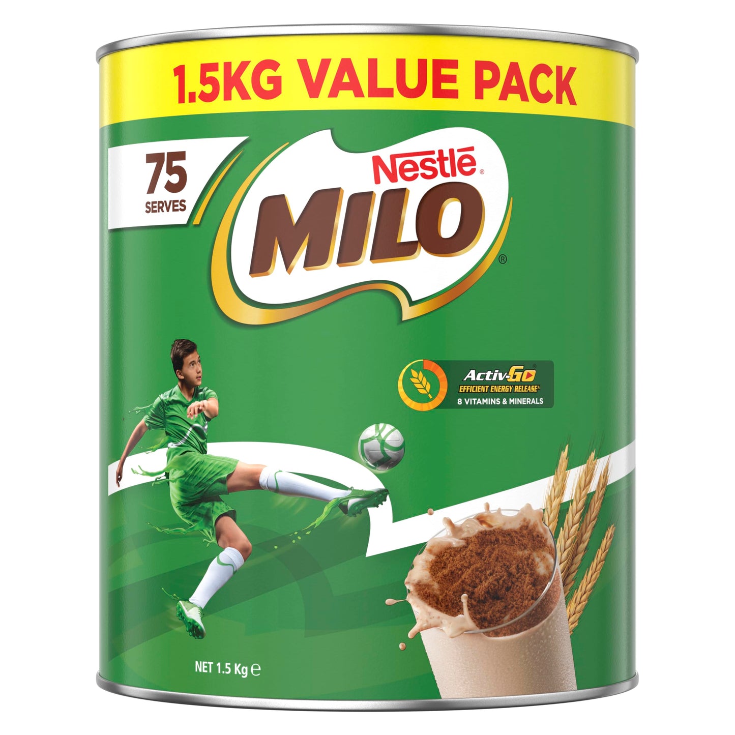 Nestlé Milo Chocolate Malt Powder Drink, 1.5kg image 2