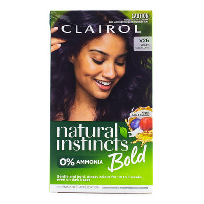 Clairol Natural Instincts Bold V26 Violet Passiflora Permanent Hair Colour image 6