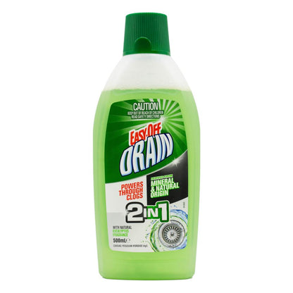 Easy-Off 2-in-1 Eucalyptus Gel Drain Cleaner 500ml image 2
