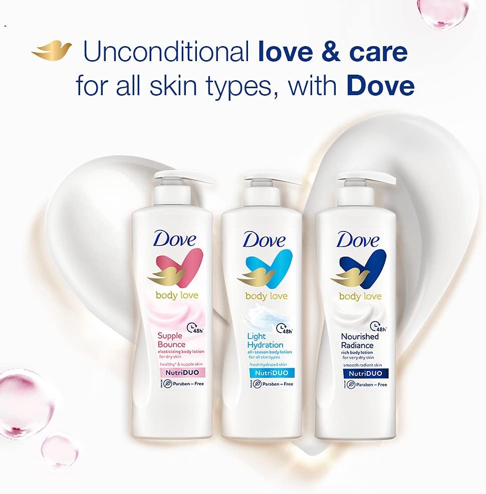 Dove Body Love Supple Bounce Body Lotion 400mL for Dry Skin image 7