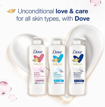 Dove Body Love Supple Bounce Body Lotion 400mL for Dry Skin image 7
