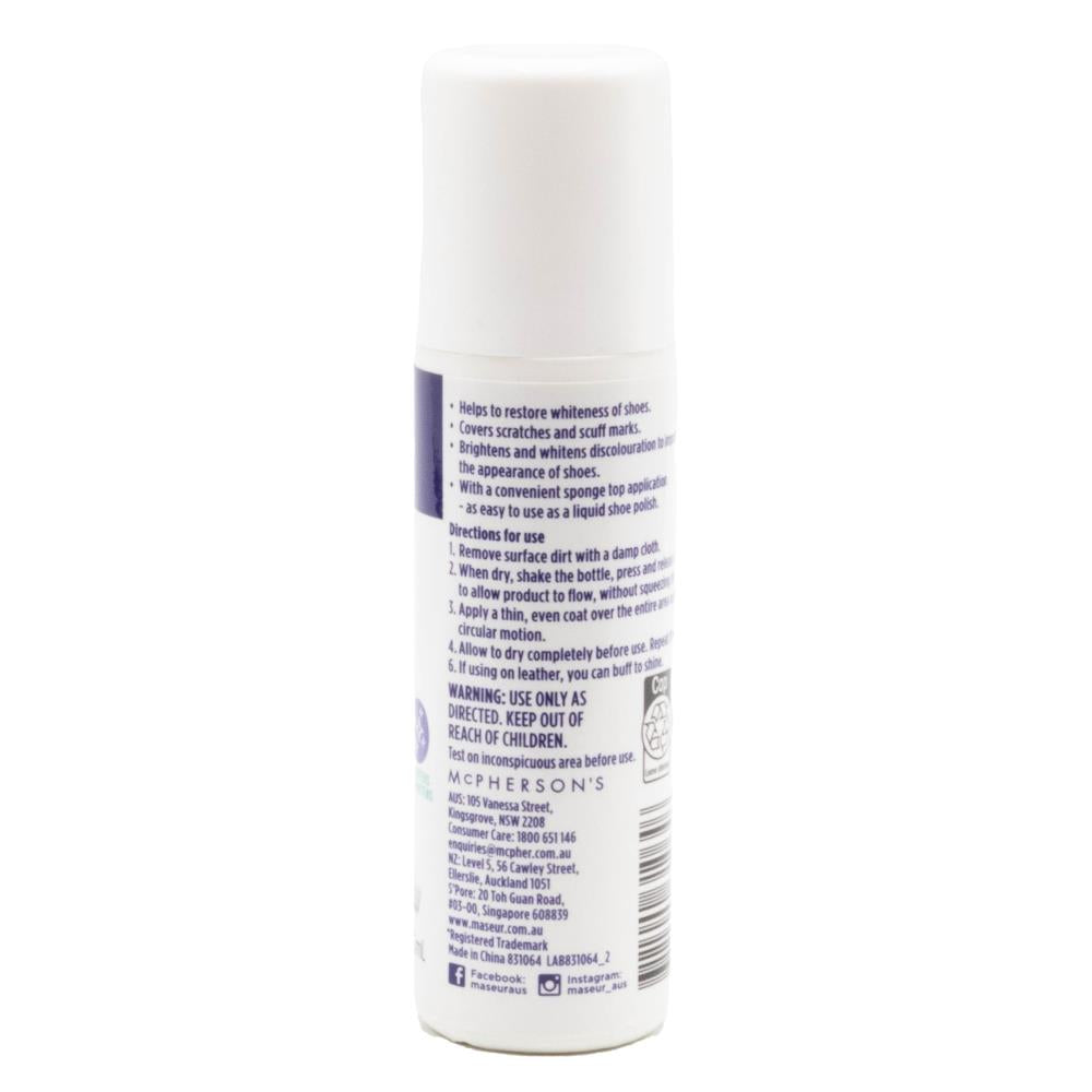 Maseur Sneaker Whitener 75mL for Leather, Vinyl & Rubber Shoes image 3