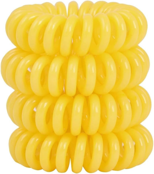 Lady Jayne Style Guards Kink-Free Spirals, Yellow (Pack of 4) image 2