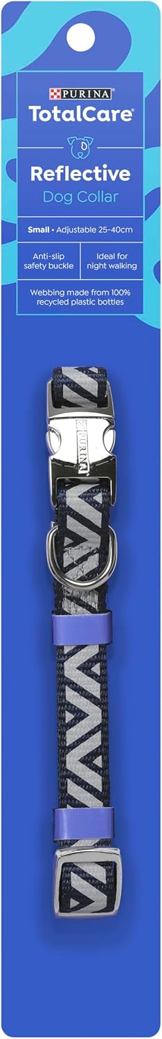 Purina Total Care Reflective Dog Collar for Small Breeds (25-40cm)