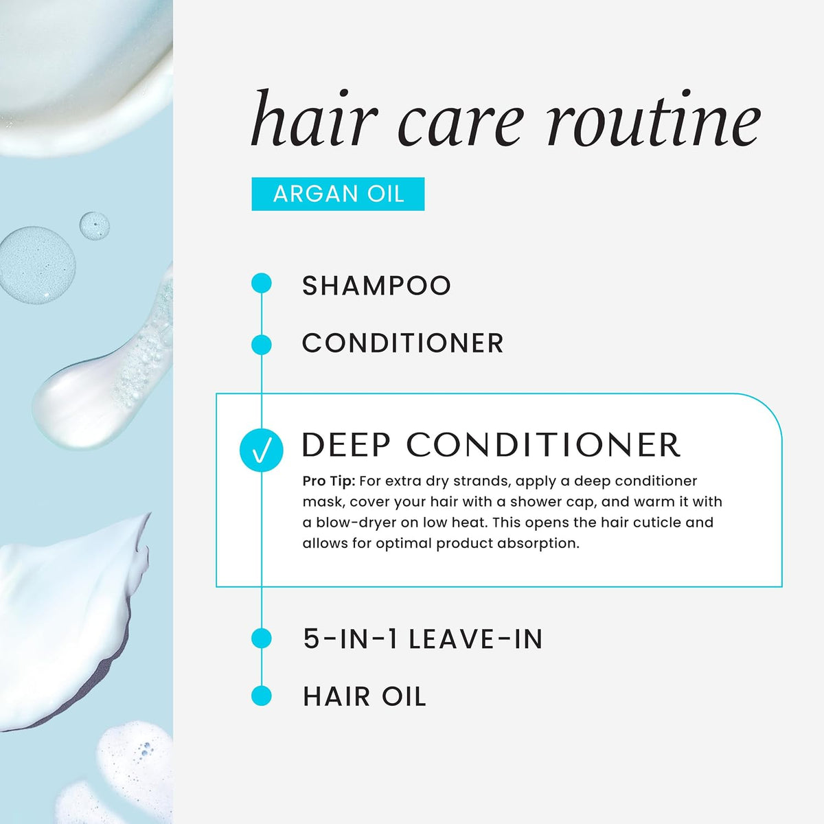 HASK Repair Argan Oil Deep Conditioner Treatment, 236ml image 5