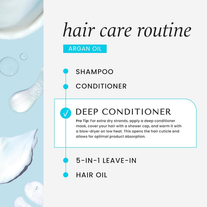 HASK Repair Argan Oil Deep Conditioner Treatment, 236ml image 5