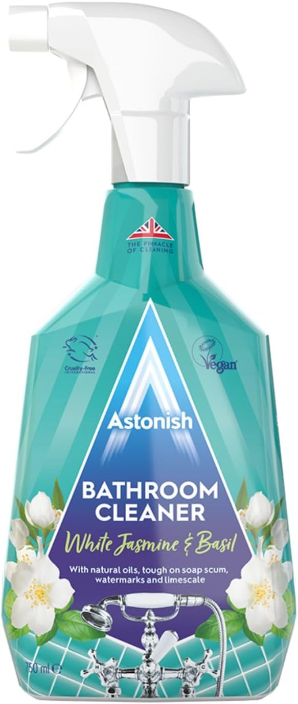 Astonish Bathroom Cleaner White Jasmine & Basil 750mL