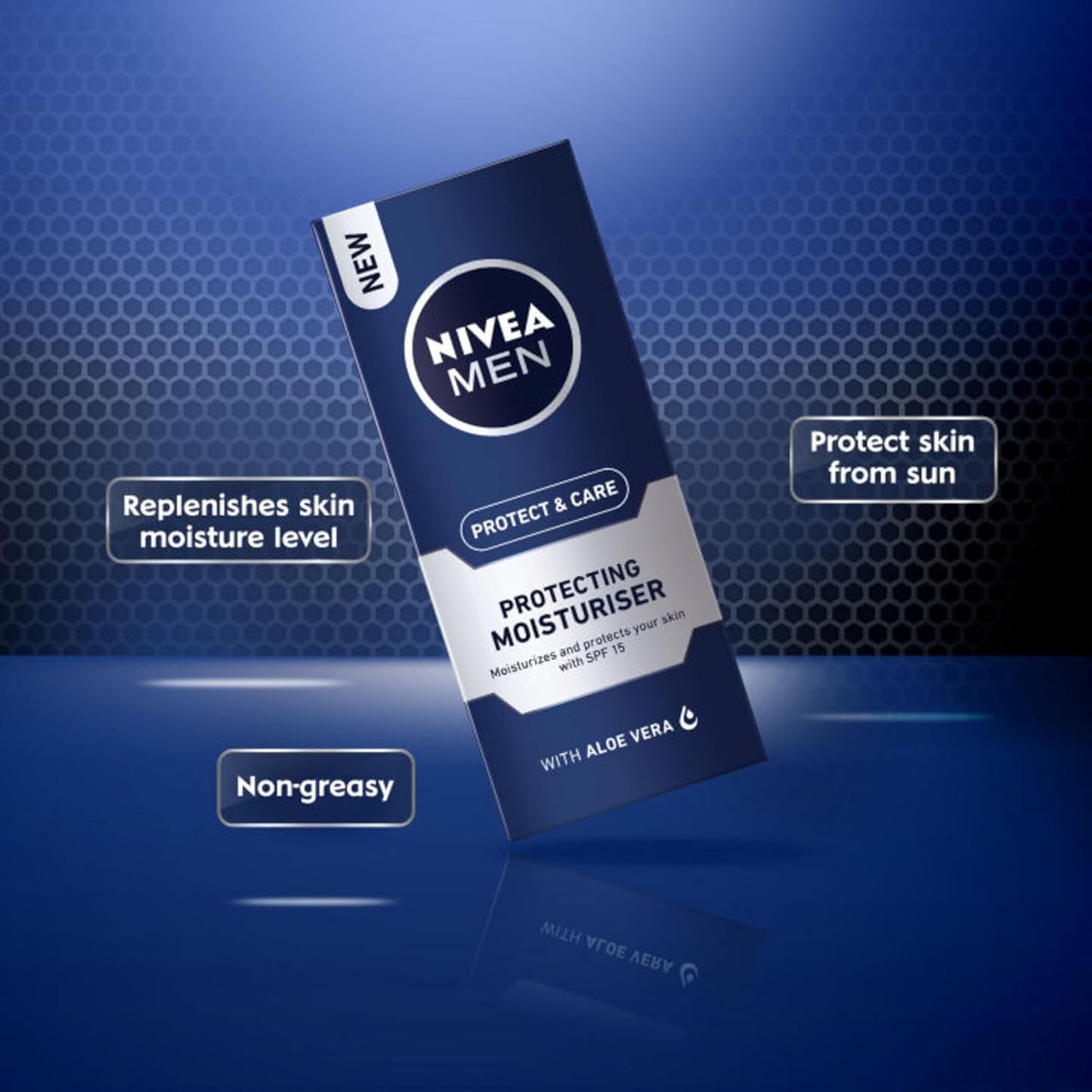 NIVEA MEN Sensitive Moisturiser SPF15 75ml image 5