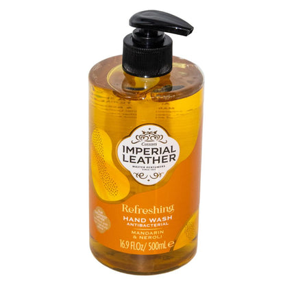 IMPERIAL LEATHER HAND WASH ANTIBACTERIAL REFRESHING MANDARIN AND NEROLI 500mL image 7