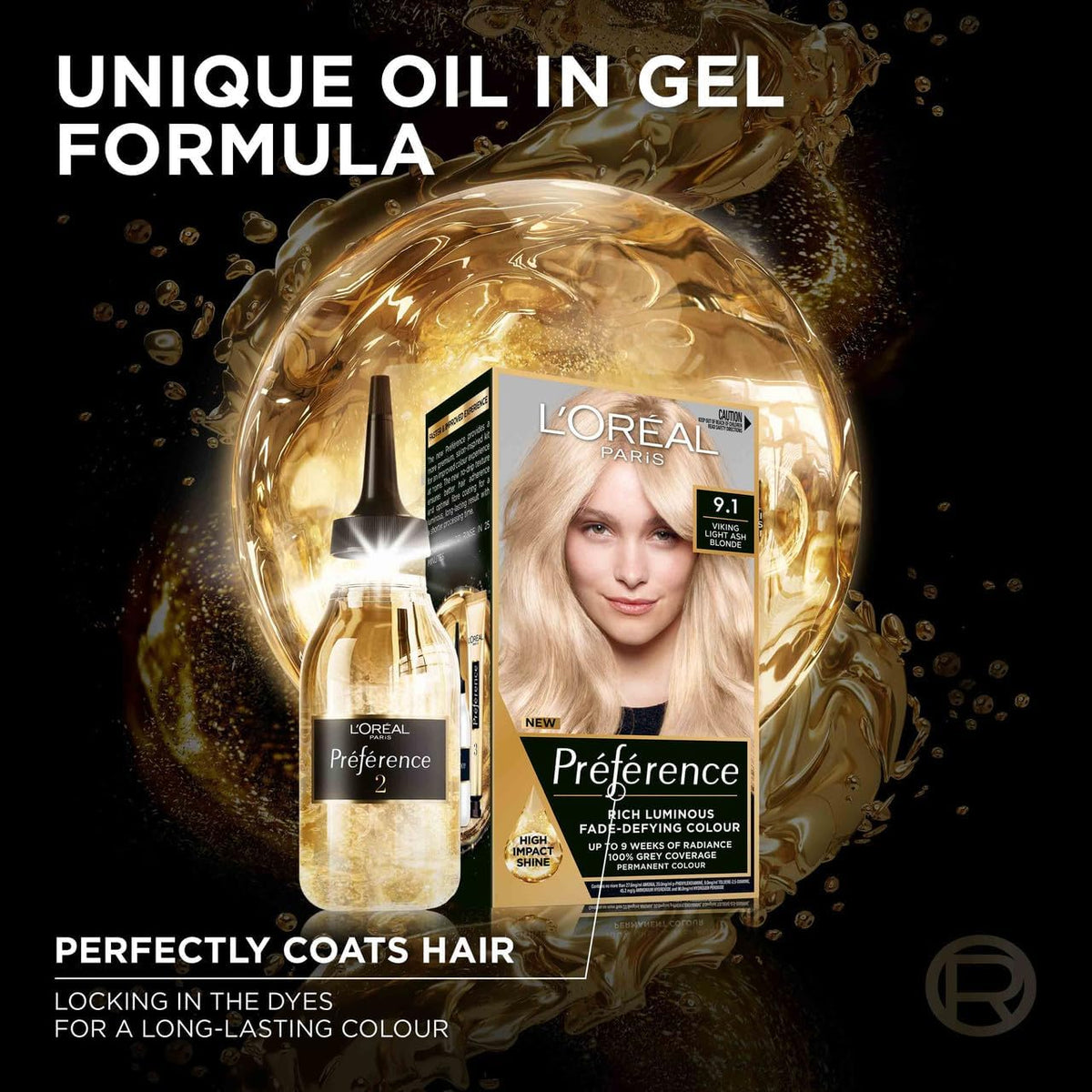 L'Oréal Paris Préférence Permanent Hair Colour - 7 Blonde image 8