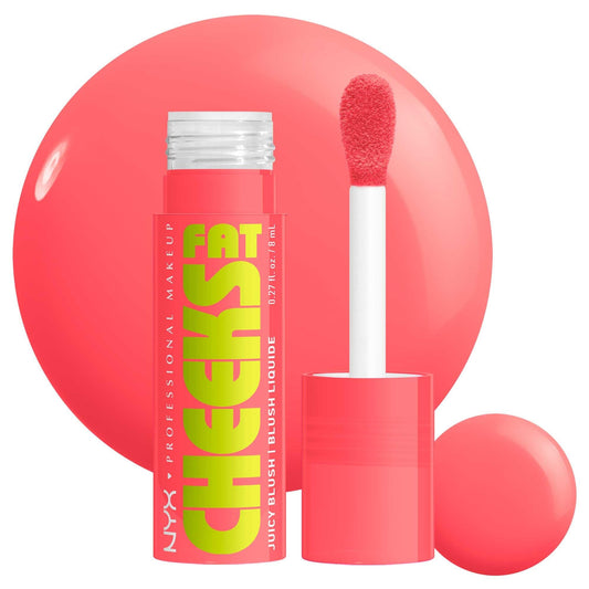 NYX Professional Makeup Fat Cheeks Juicy Liquid Blush - Peach Plunge