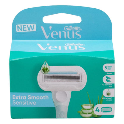 Gillette Venus Extra Smooth Sensitive Women's Razor Blade Refills 4 Count image 7