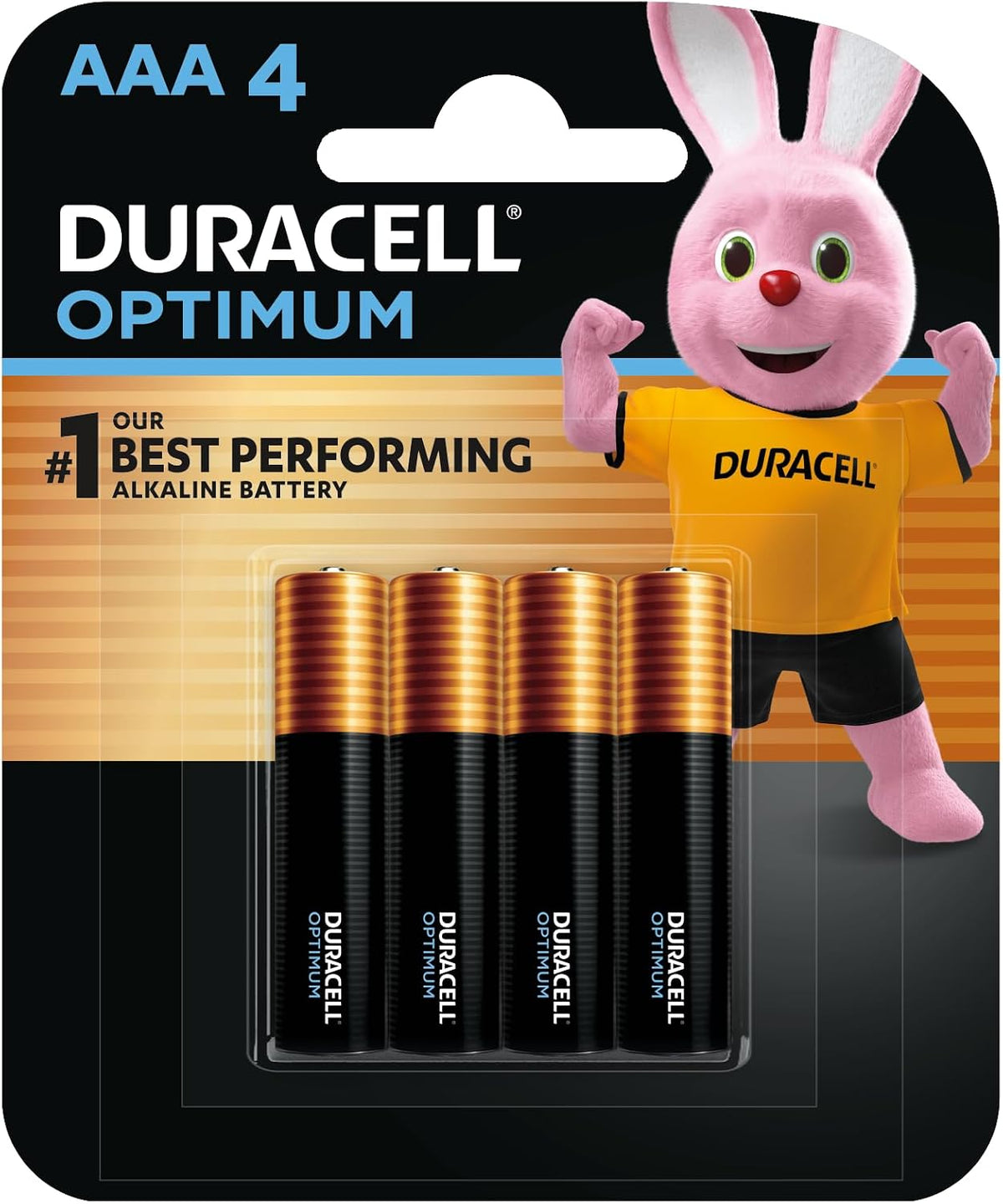 Duracell Optimum AAA Alkaline Batteries, 4 Pack image 7