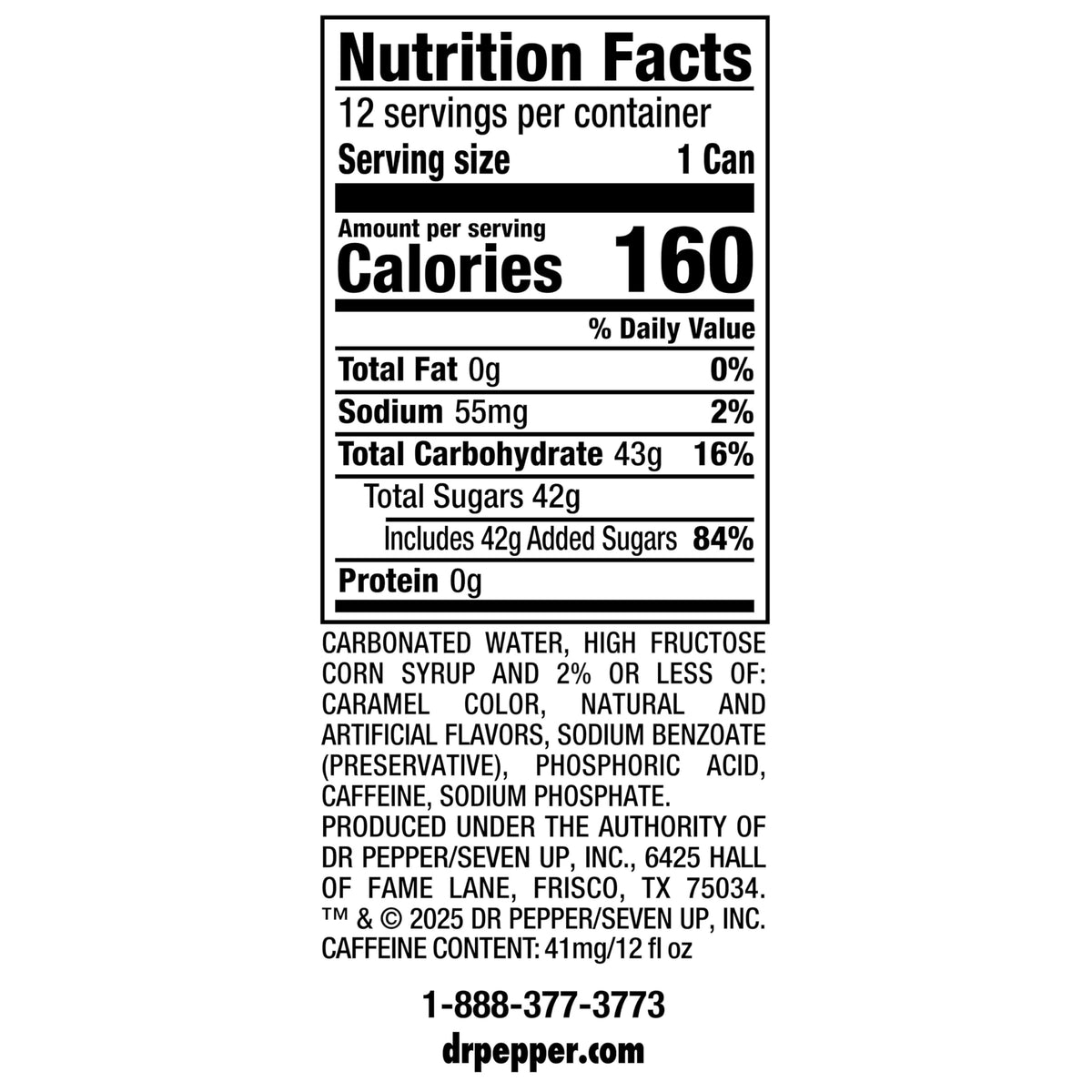 Dr Pepper Cherry Cola Soft Drink 355mL Cans (Pack of 12) image 10