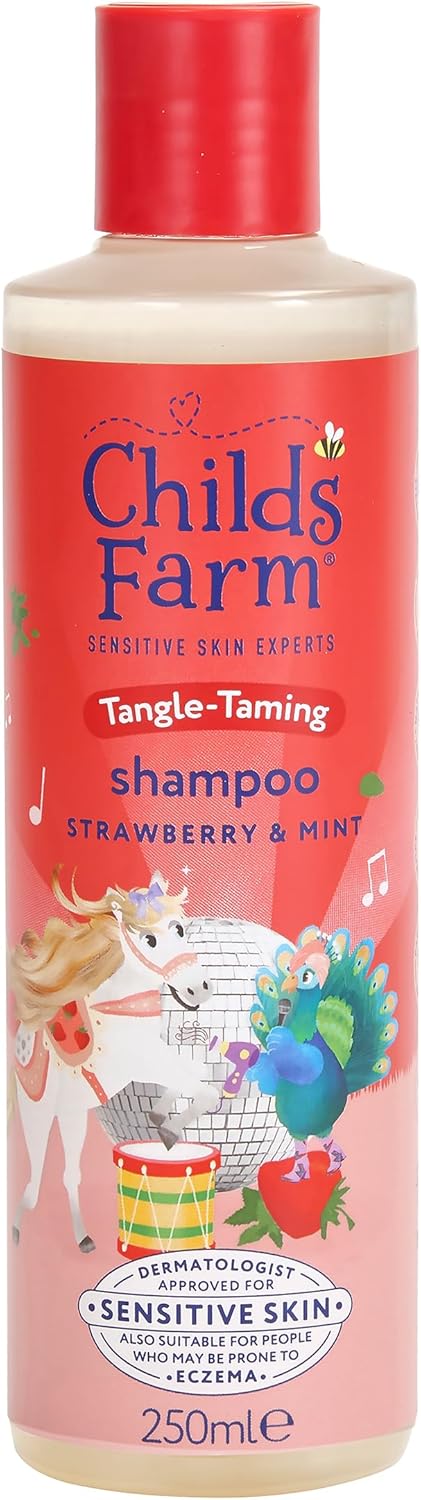 Childs Farm Tangle Taming Shampoo Strawberry & Mint 250mL