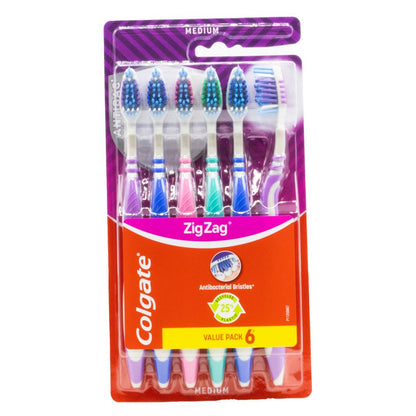 Colgate Zig Zag Manual Toothbrush Pack of 6 image 5