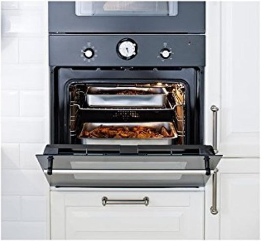 IKEA KONCIS Stainless Steel Roasting Pan with Grill Rack, 40x32 cm image 2