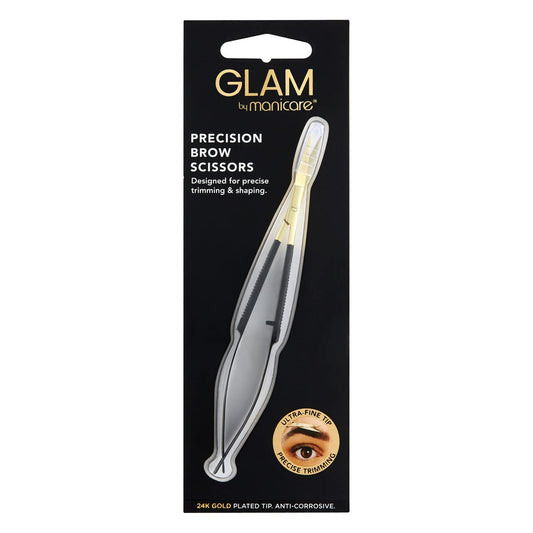 GLAM BY MANICARE PRECISION BROW SCISSORS