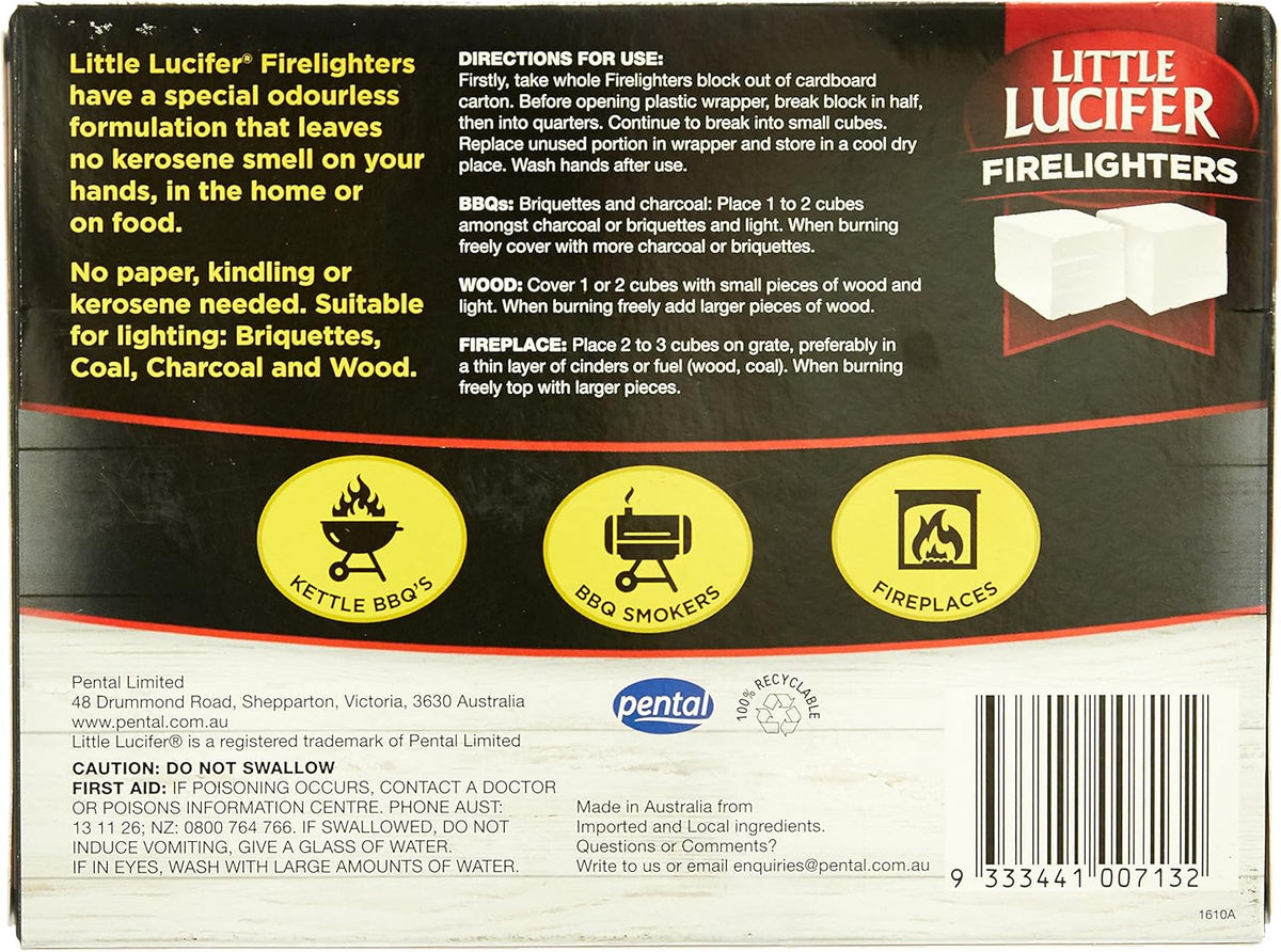 Little Lucifer Firelighter 24 Cubes image 2