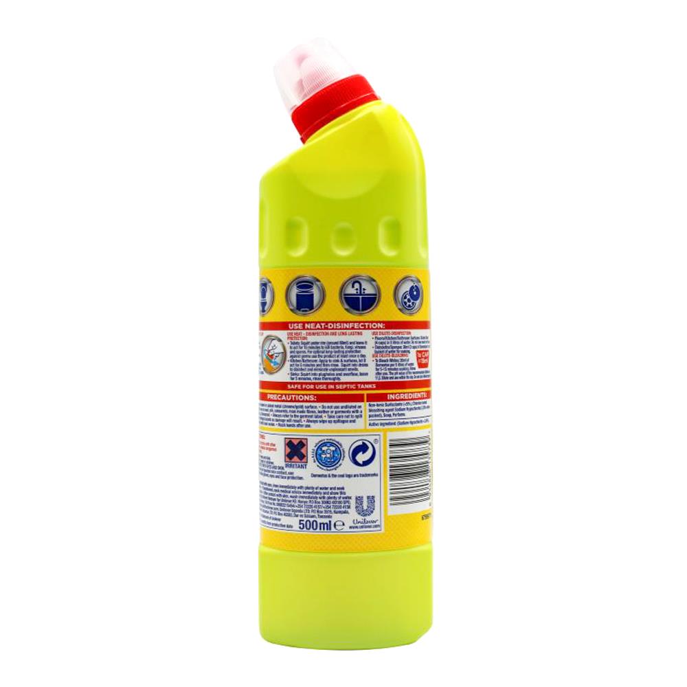 Domestos Extra Power Citrus Fresh Thick Bleach 500 ml image 4