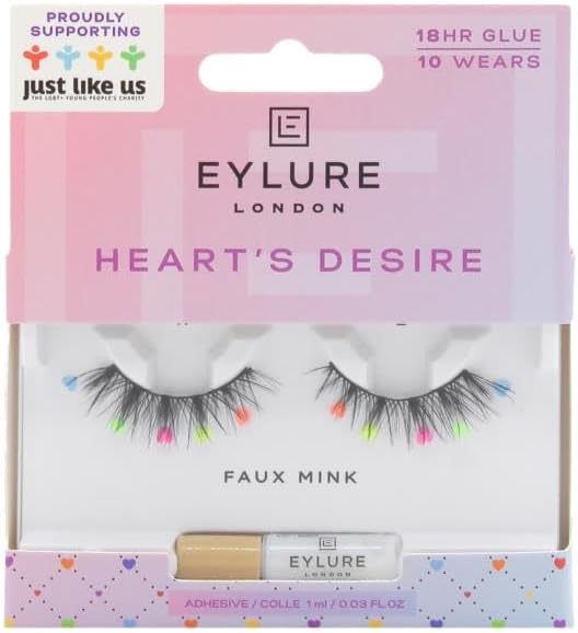 Eylure London Faux Mink False Lashes - Heart's Desire