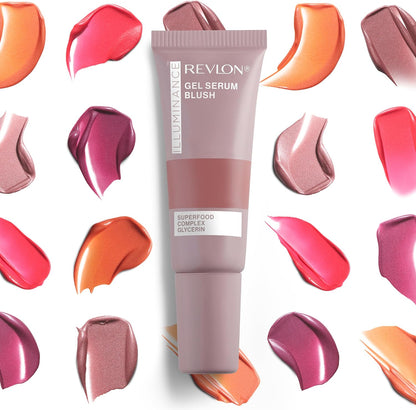 Revlon Illuminance™ Gel Serum Blush - Striking Rose image 8