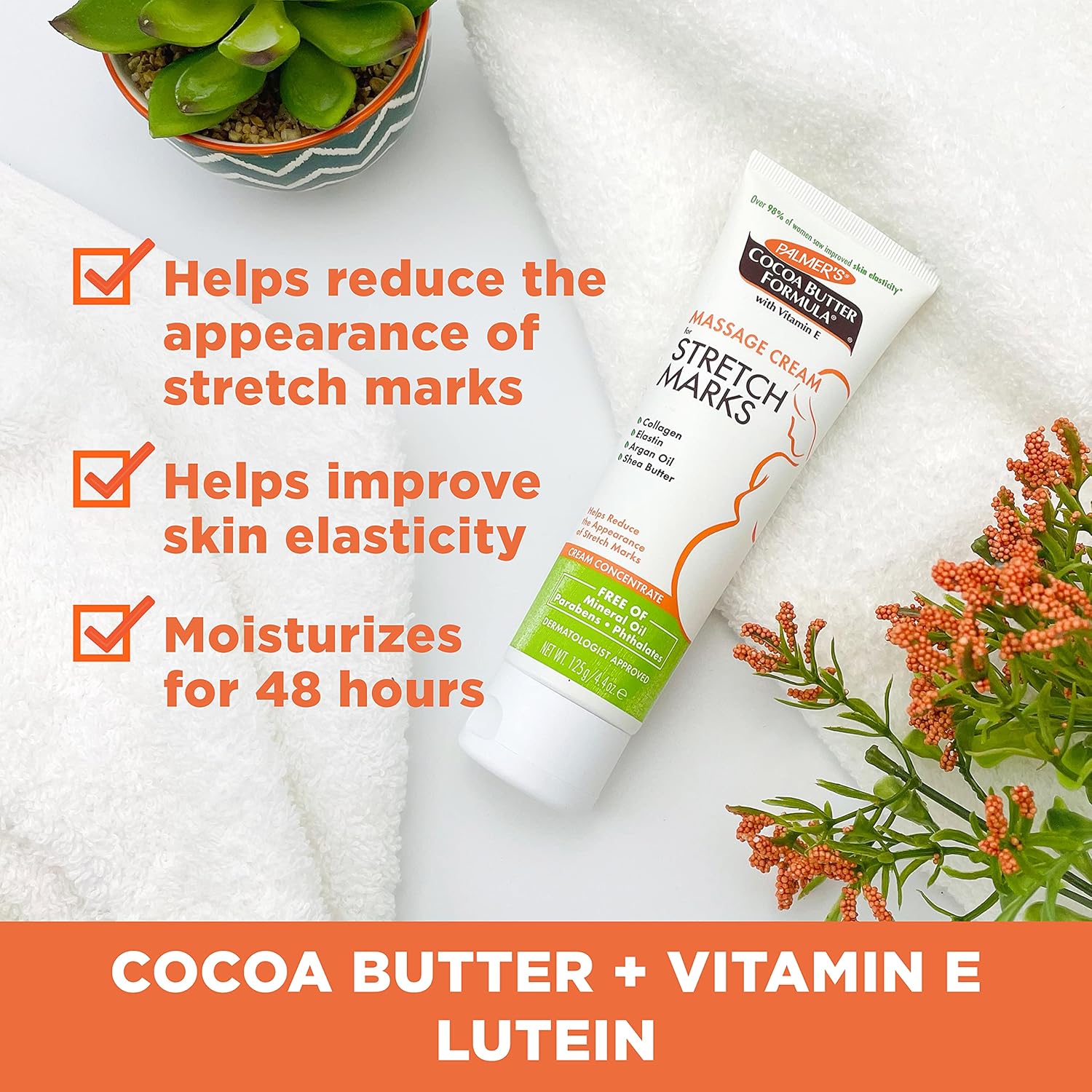 Palmer's Cocoa Butter Formula Massage Cream for Stretch Marks, 125g image 4