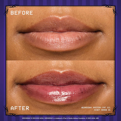 NYX Professional Makeup Wednesday Color-Shifting Lip Oil - Nightshade image 2