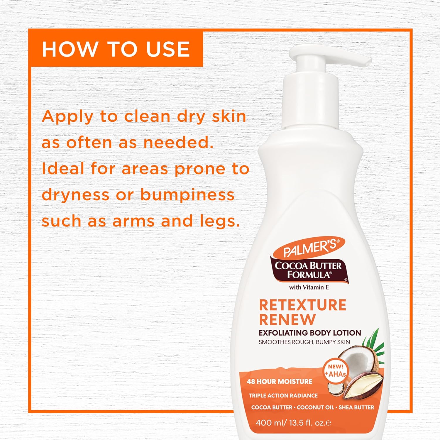 Palmer's Cocoa Butter Exfoliating Body Lotion 400ml image 6