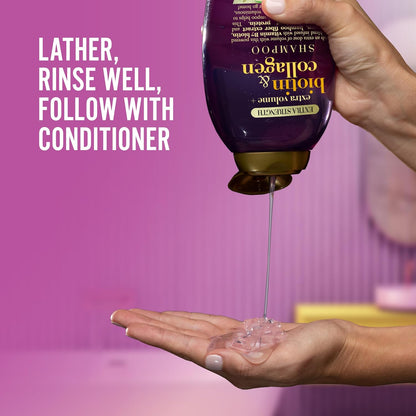 OGX Extra Strength Biotin & Collagen Shampoo 385mL image 6