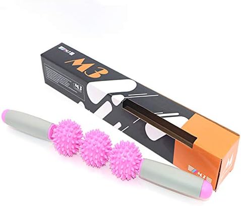 Dobetters Fascia and Cellulite Blaster Remover Muscle Roller (3 Balls, Pink)