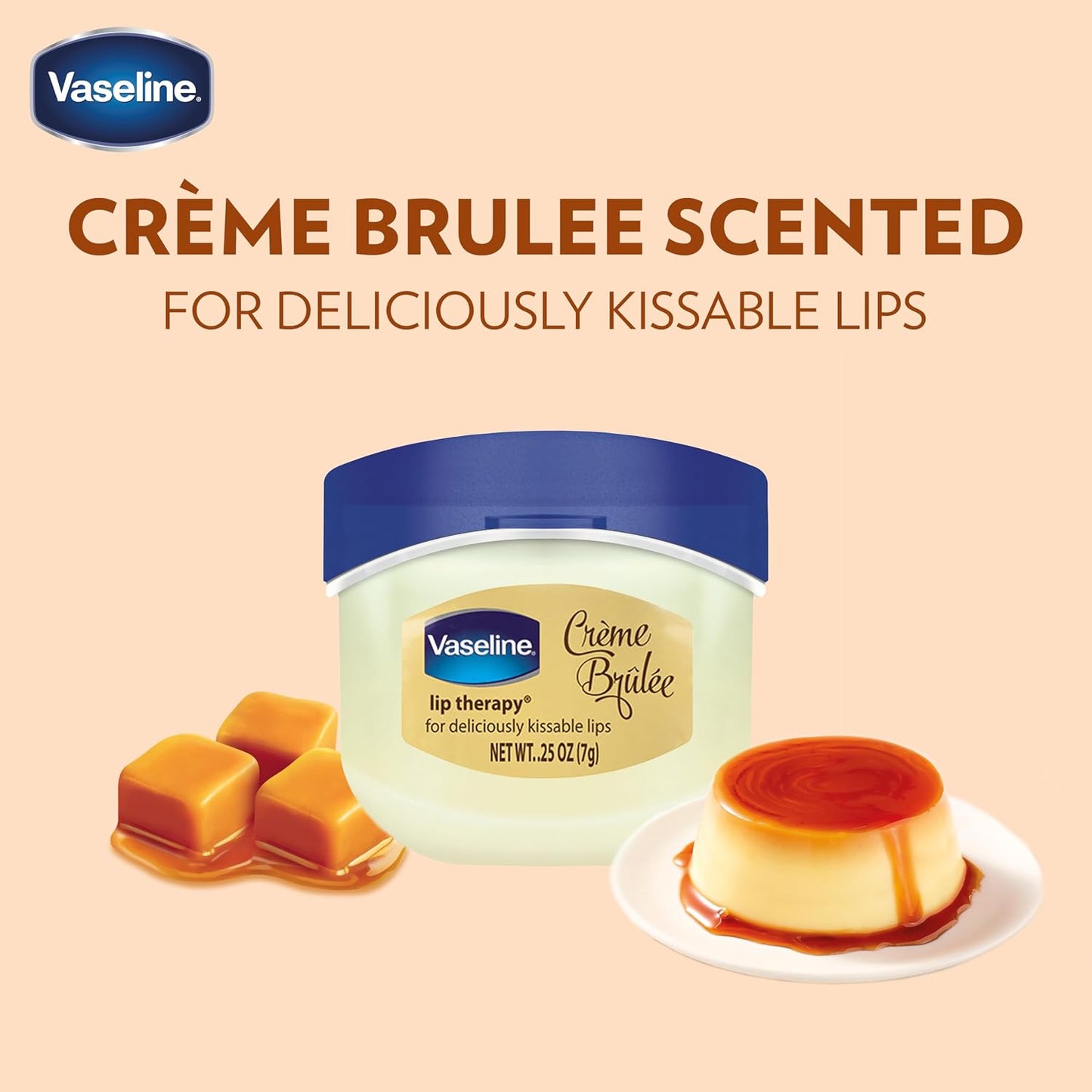 Vaseline Lip Therapy Crème Brûlée Lip Balm 7g image 4