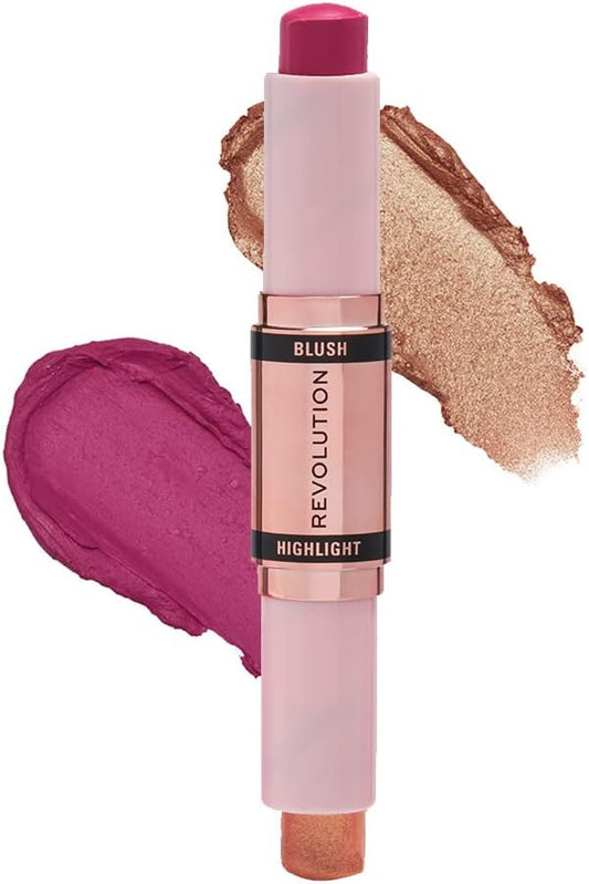 Revolution Blush & Highlight Stick, Champagne Shine