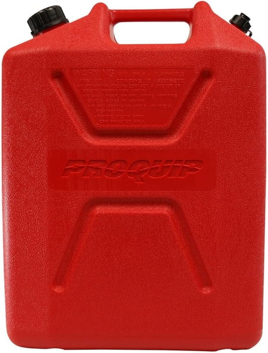 Pro Quip 20L Red Plastic Unleaded Fuel Can with Pourer image 2