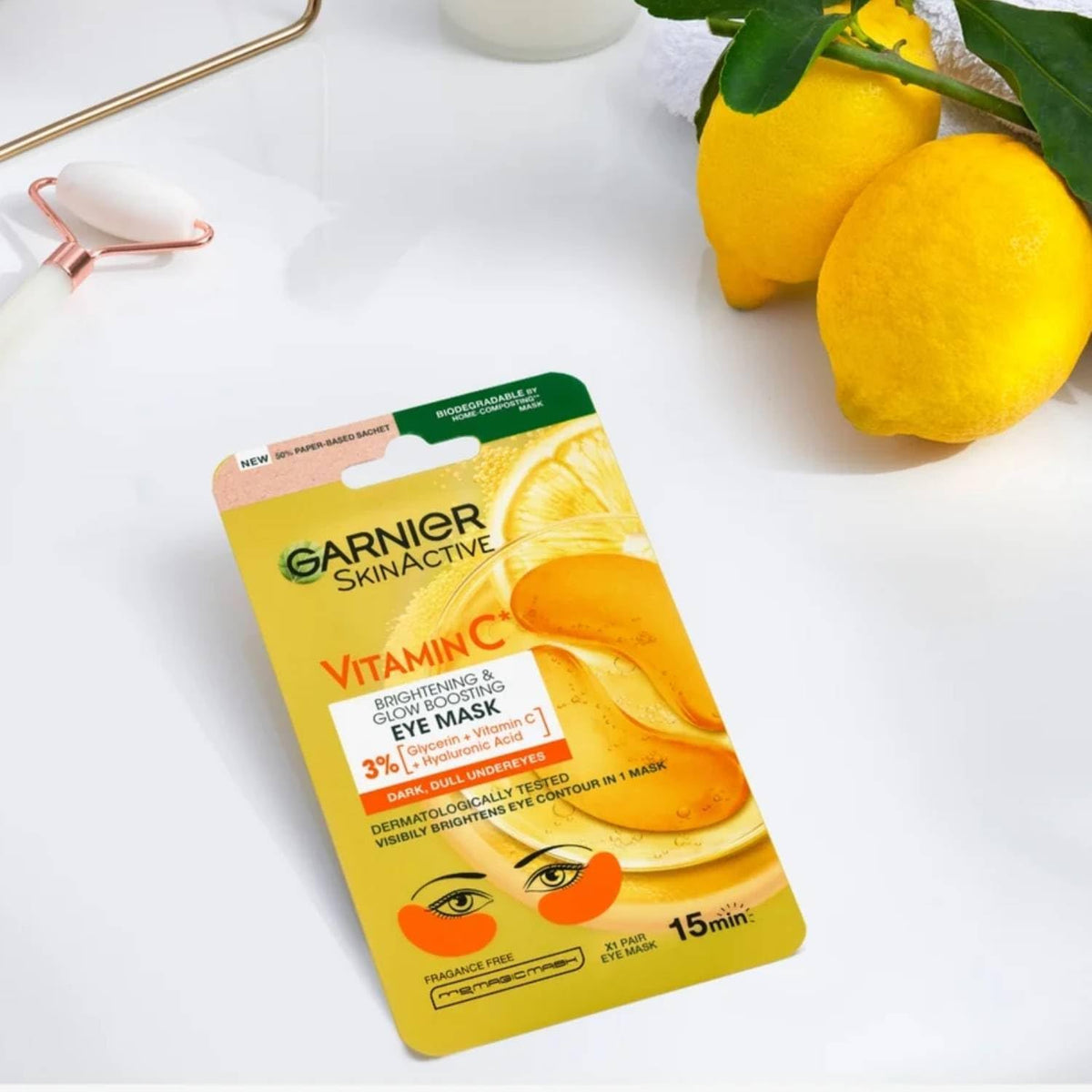 Garnier Vitamin C Brightening Eye Mask 5g image 3