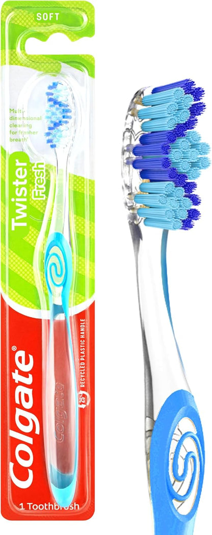 Colgate Twister Manual Toothbrush 5 Pack - Soft Bristles image 7