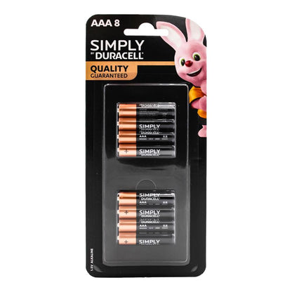 Duracell AAA Alkaline Batteries (8-Pack)