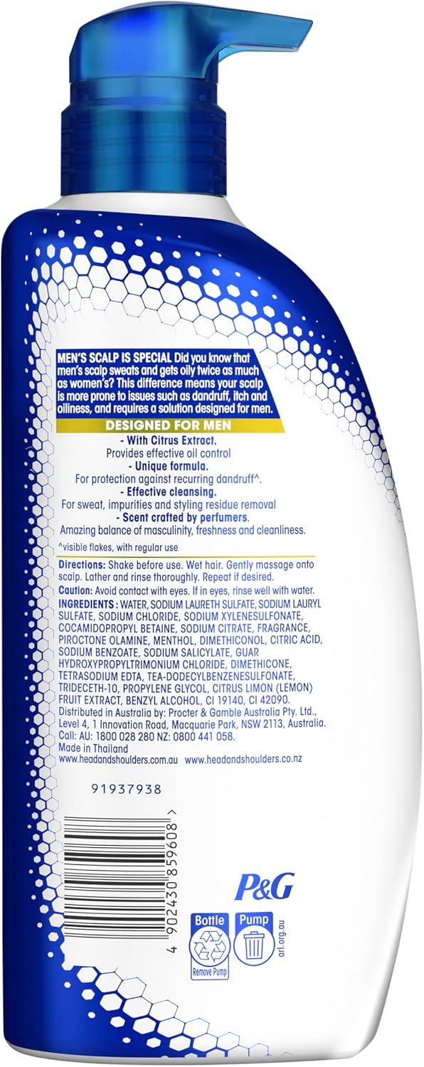 Head & Shoulders Ultra Men 2-in-1 Sport Fresh Shampoo & Conditioner 550ml image 9