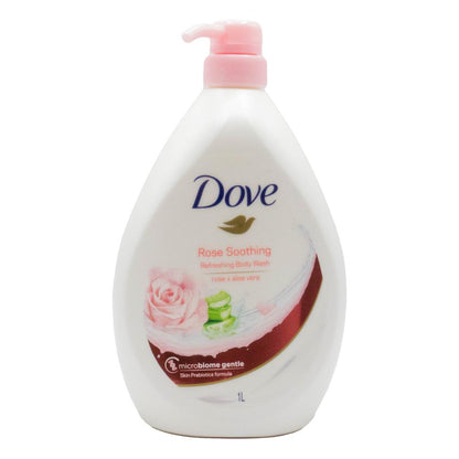 Dove Rose Soothing and Aloe Vera Body Wash 1000 ml image 7